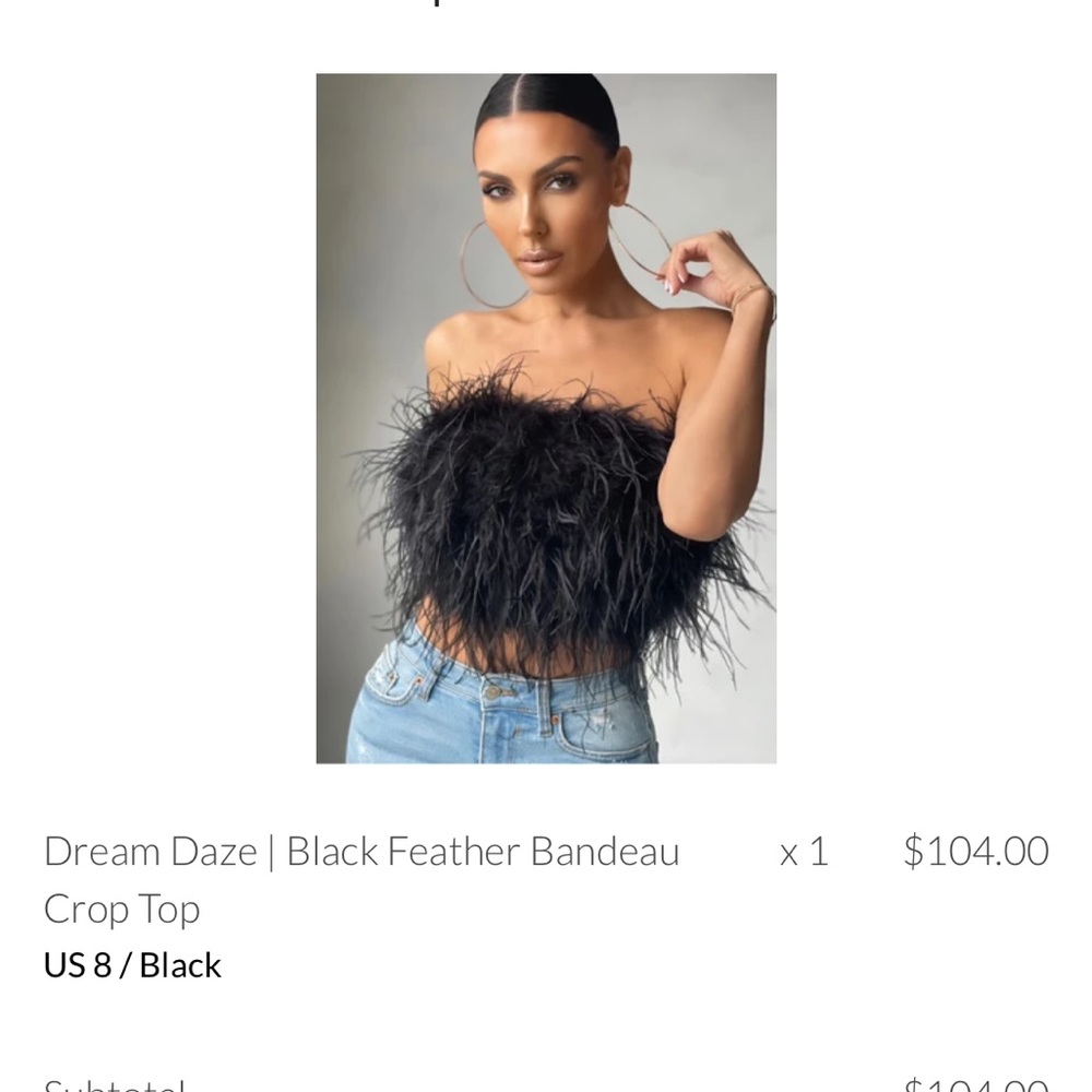 Feather top